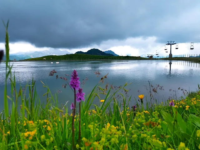 Speichersee Uga für die Beschneiung