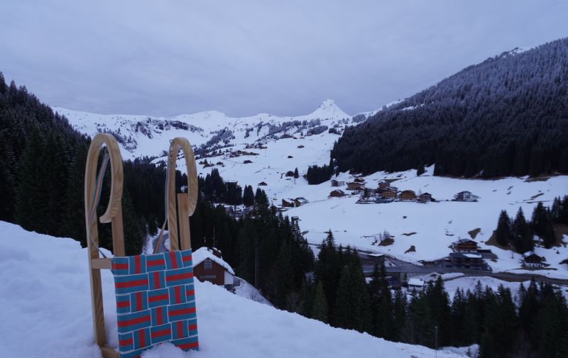 Rodeln in Damüls Mellau Faschina