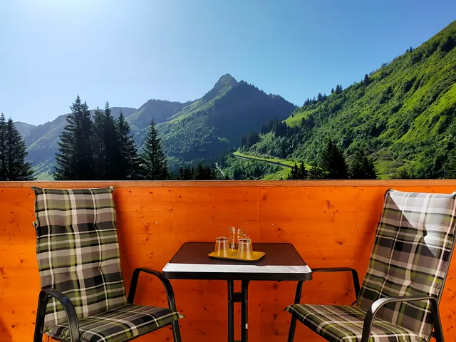 Balkon Ausblick