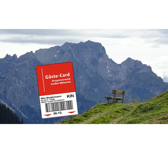 Bregenzerwald + Großes Walsertal Card Edelweiss Damüls