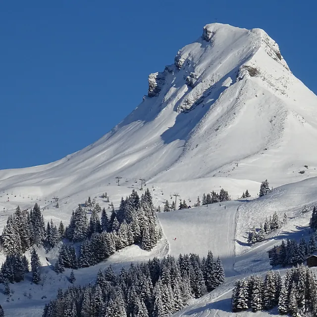 Winter Damüls Mittagspitze