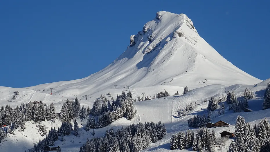 Winter Damüls Mittagspitze