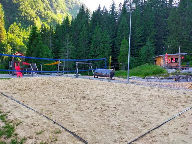 Spielplatz Sportplatz Damüls