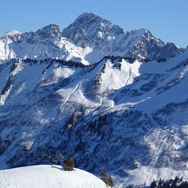 Zafernhorn Winter Damüls