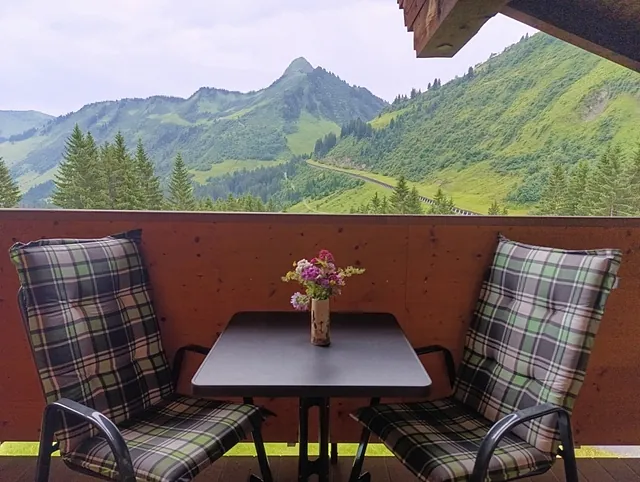 Ferienwohnung Dorf Balkon Damüls